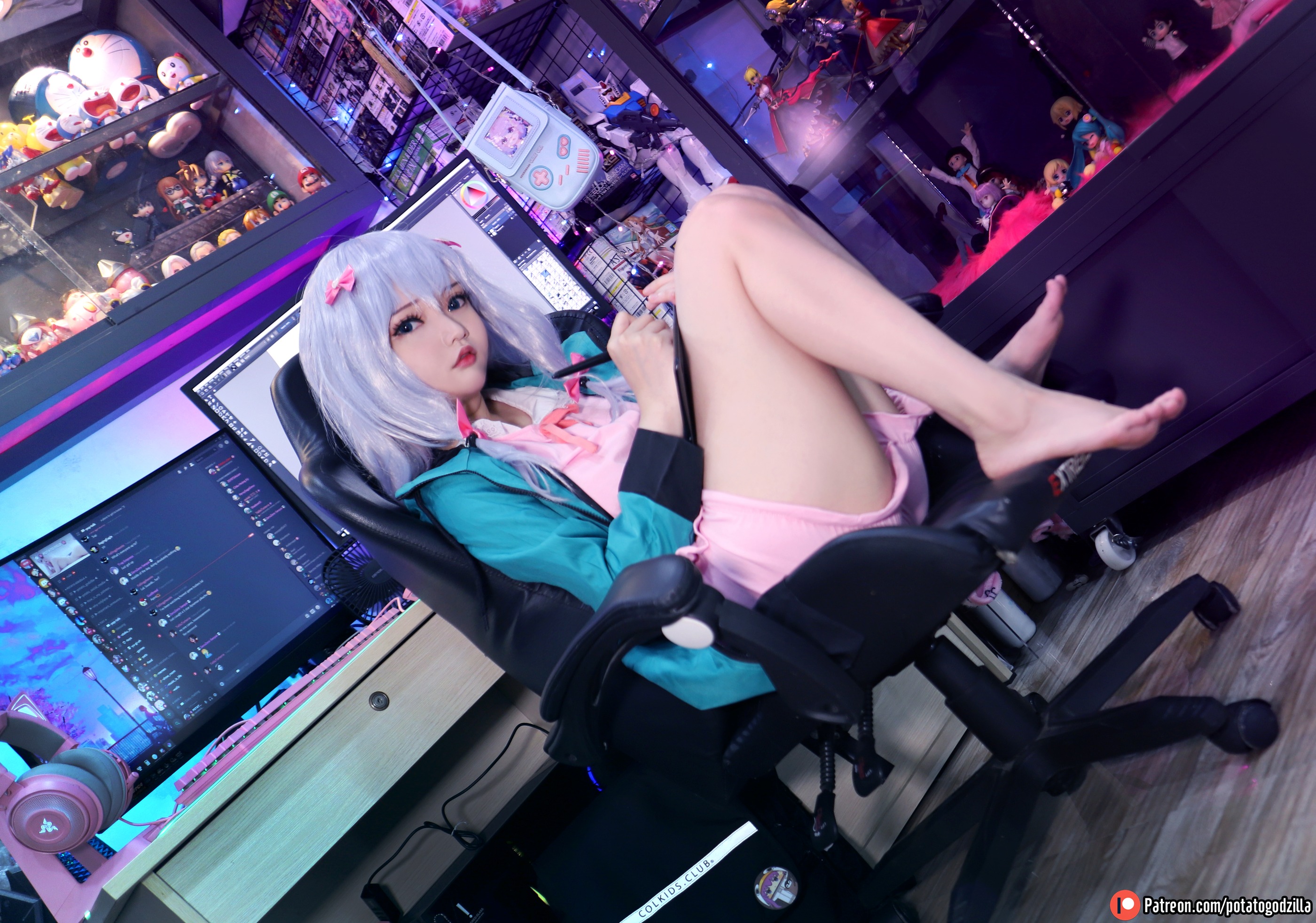 图片[1]-Potato Godzilla – NO.022 Sagiri [48P]-XikXak